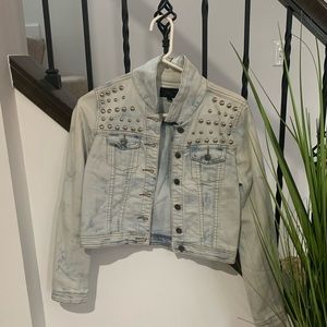 Cropped Jean Jacket